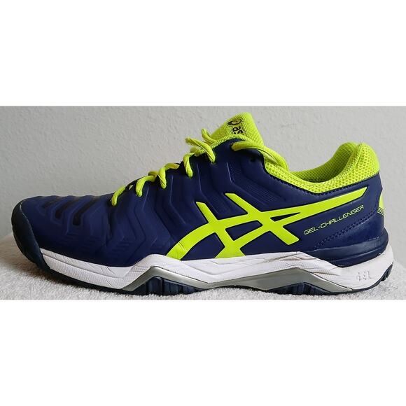 Asics Gel Challenger 11 Tennis Shoes Men's 9 E703V - Picture 7 of 12